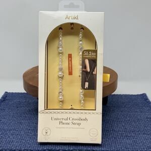 Artikl Universal Crossbody Phone Strap 51.2 Pearl Gold Chic Hands Free Elegance